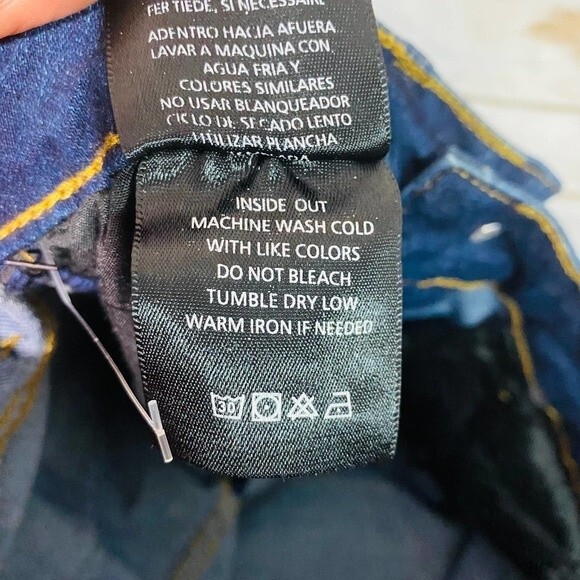 Tahari Women's Classic Skinny Rayon Denim Blue Jeans Size 6/28 - Picture 6 of 6